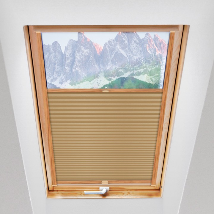 Plisa dachowa Basic Premium Ciemnobeżowa 106