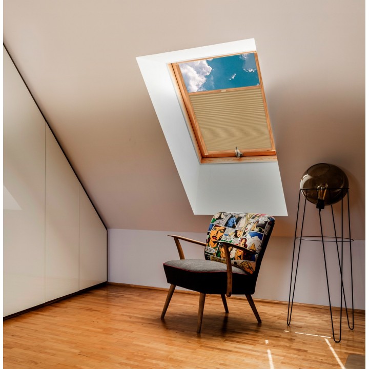 Plisa dachowa Basic Premium Ciemnobeżowa 106