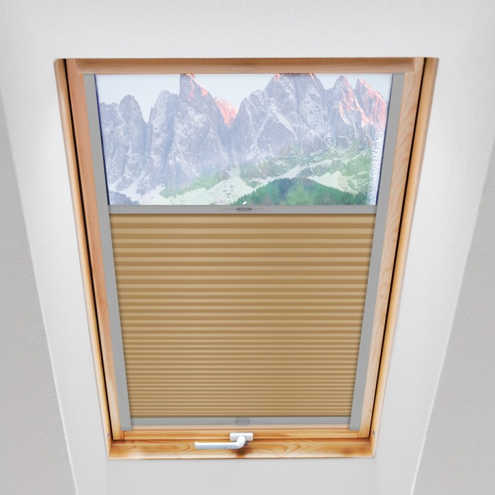 Plisa dachowa Basic Premium Ciemnobeżowa 106