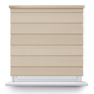 Roleta wolnowisząca Dzień Noc Zaciemniająca Margaret Beżowa Mrg 2