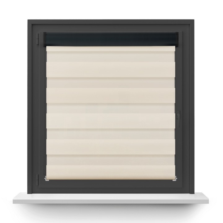 Roleta w kasecie PCV Dzień Noc Przyciemniająca Bahama XXIII bez prowadnic Kremowa Bh2302