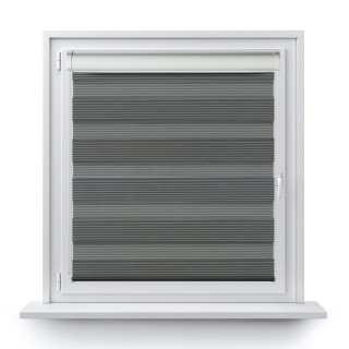 Roleta w kasecie PCV Dzień Noc Przyciemniająca Bahama XXIII bez prowadnic Czarna Bh2309