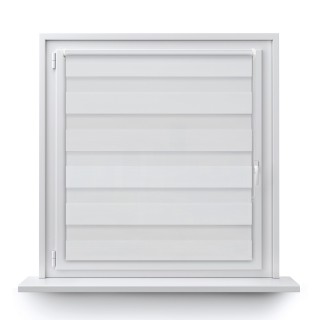 Roleta Mini Dzień Noc Zaciemniająca Margaret Biała Mrg 1