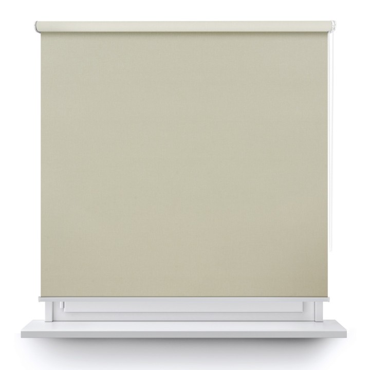 Roleta wolnowisząca Gładka Przyciemniająca Termo Zaciemniająca Beżowa 7686