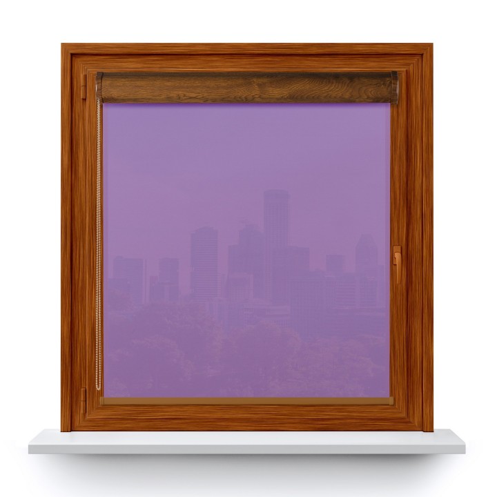 Roleta w kasecie PCV Gładka Przyciemniająca Gładka bez prowadnic Różowa 521