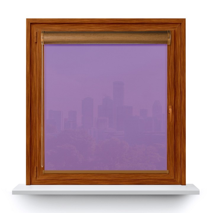 Roleta w kasecie PCV Gładka Przyciemniająca Gładka bez prowadnic Różowa 521