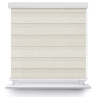 Roleta w kasecie aluminium Dzień Noc Przyciemniająca Classic Słomkowa 8