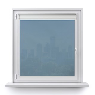 Roleta w kasecie PCV Gładka Przyciemniająca Gładka bez prowadnic Niebieska 510