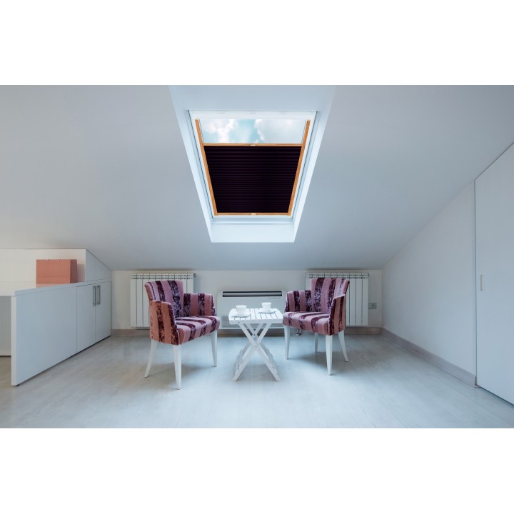 Plisa dachowa Basic Premium Przyciemniająca Ciemnofioletowa 117