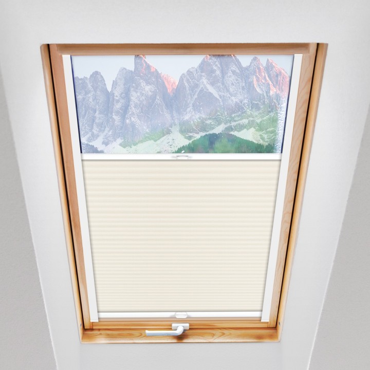 Plisa inwazyjna Premium Zaciemniająca Ecru 902