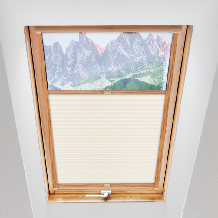 Plisa inwazyjna Premium Zaciemniająca Ecru 902