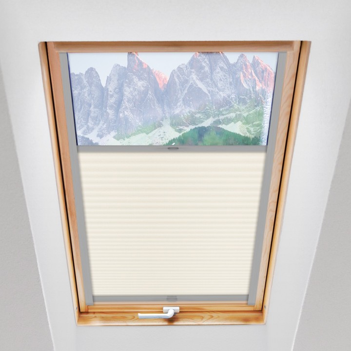 Plisa inwazyjna Premium Zaciemniająca Ecru 902