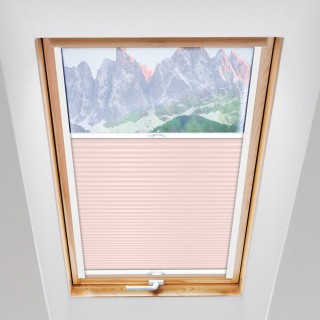 Plisa dachowa Basic Premium Przyciemniająca Różowy 120