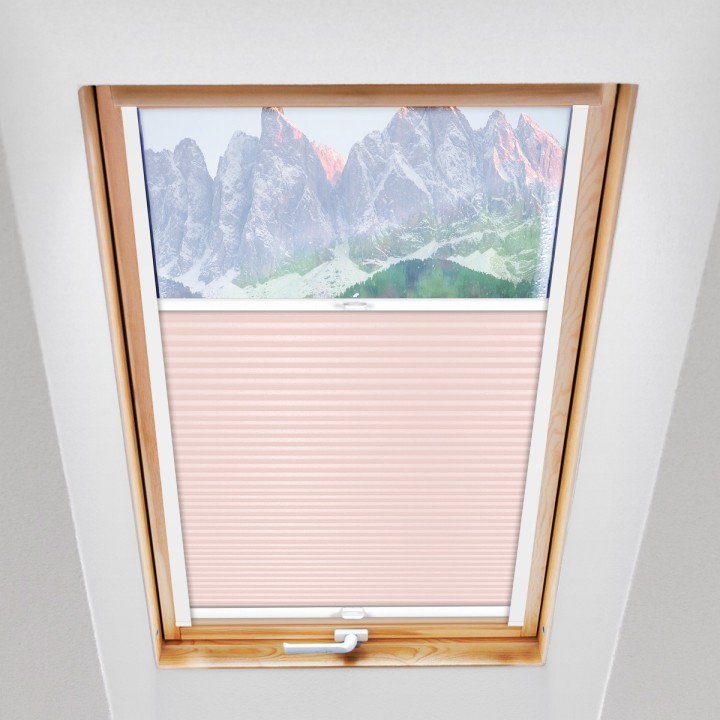 Plisa dachowa Basic Premium Przyciemniająca Różowy 120