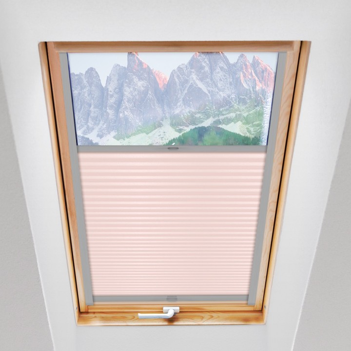 Plisa dachowa Basic Premium Przyciemniająca Różowy 120