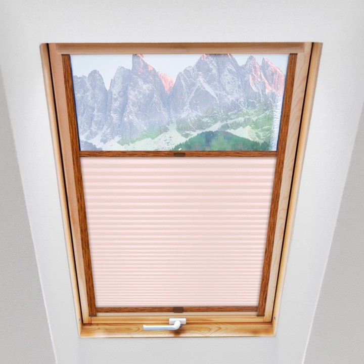 Plisa dachowa Basic Premium Przyciemniająca Różowy 120