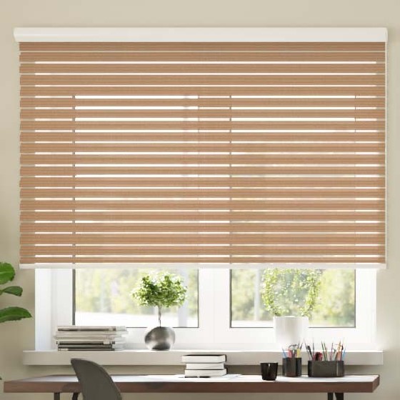 Cassette Superior roller blind Day-Night Classic Toffi 1210
