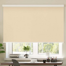 Cassette Superior Blackout roller blind light orange 058