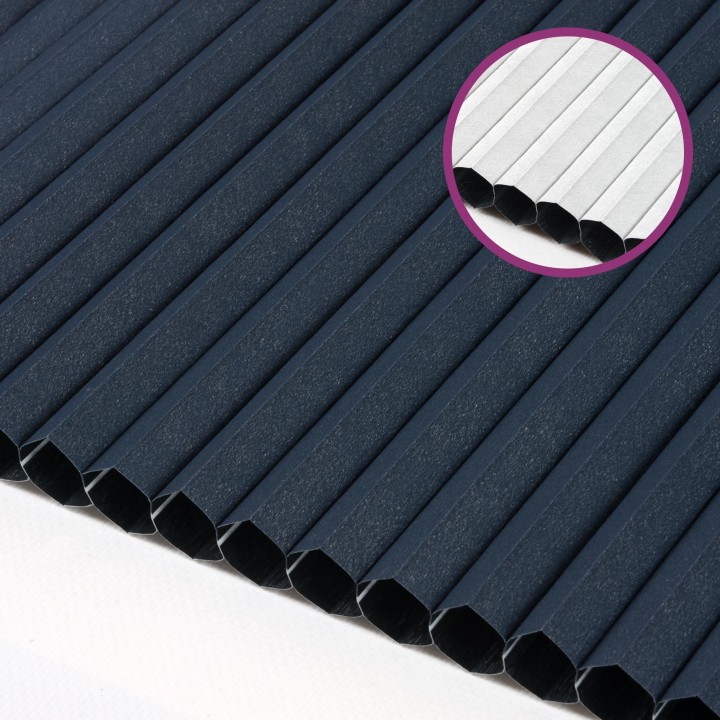 Plisa dachowa Plaster miodu Zaciemniająca Miodu Grafitowa Ad7003