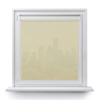 Roleta w kasecie PCV Gładka Przyciemniająca Gładka bez prowadnic Beżowa 501