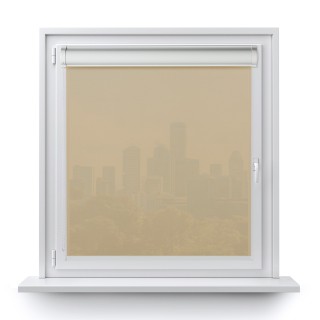 Roleta w kasecie PCV Gładka Przyciemniająca Gładka bez prowadnic Beżowa Gl03