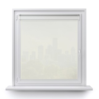 Roleta w kasecie PCV Gładka Przyciemniająca Gładka bez prowadnic Ecru 2079