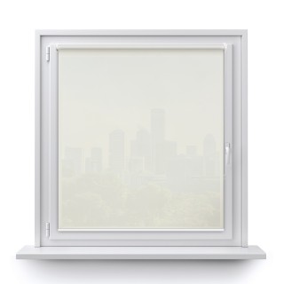 Roleta Mini Gładka Przyciemniająca Gładka Ecru 2079