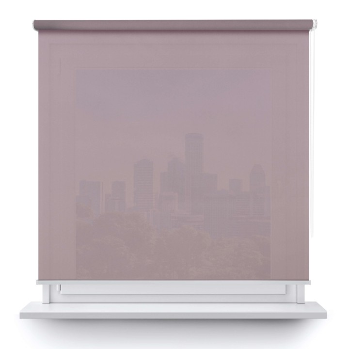 Roleta wolnowisząca Gładka Przyciemniająca Gładka Różowa 532