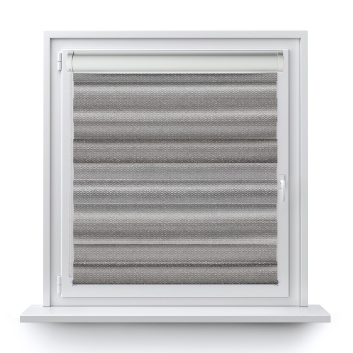 Roleta w kasecie PCV Dzień Noc Przyciemniająca Essential bez prowadnic Czarna 1707