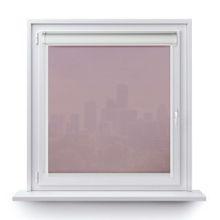 Roleta w kasecie PCV Gładka Przyciemniająca Gładka z prowadnicą Różowa 532