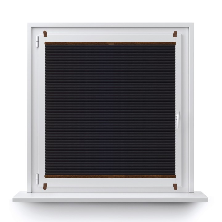 Plisa bezinwazyjna Plaster miodu Zaciemniająca Miodu Szara Ad7008