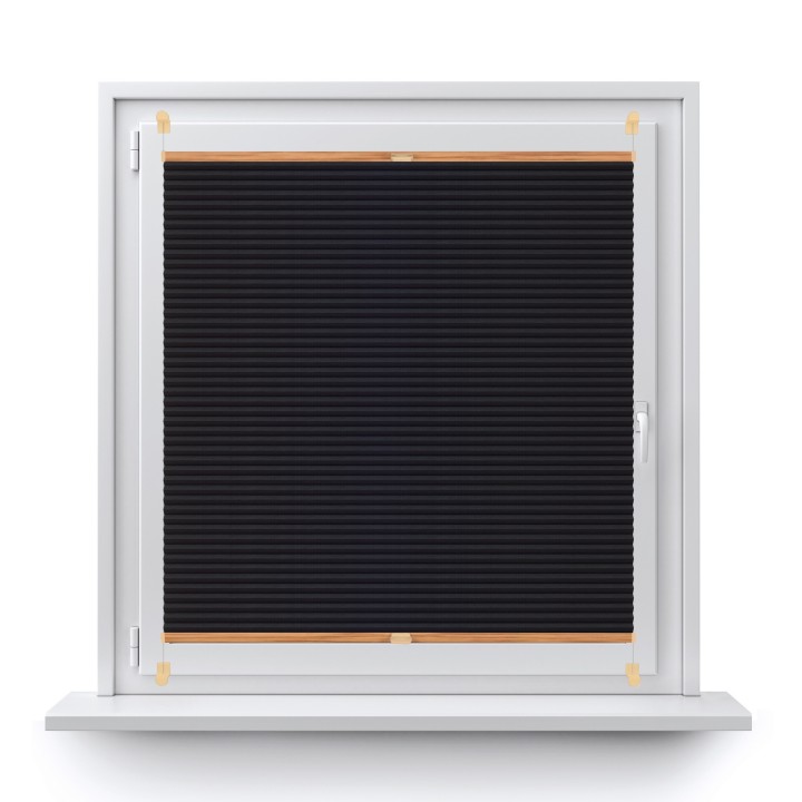 Plisa bezinwazyjna Plaster miodu Zaciemniająca Miodu Szara Ad7008