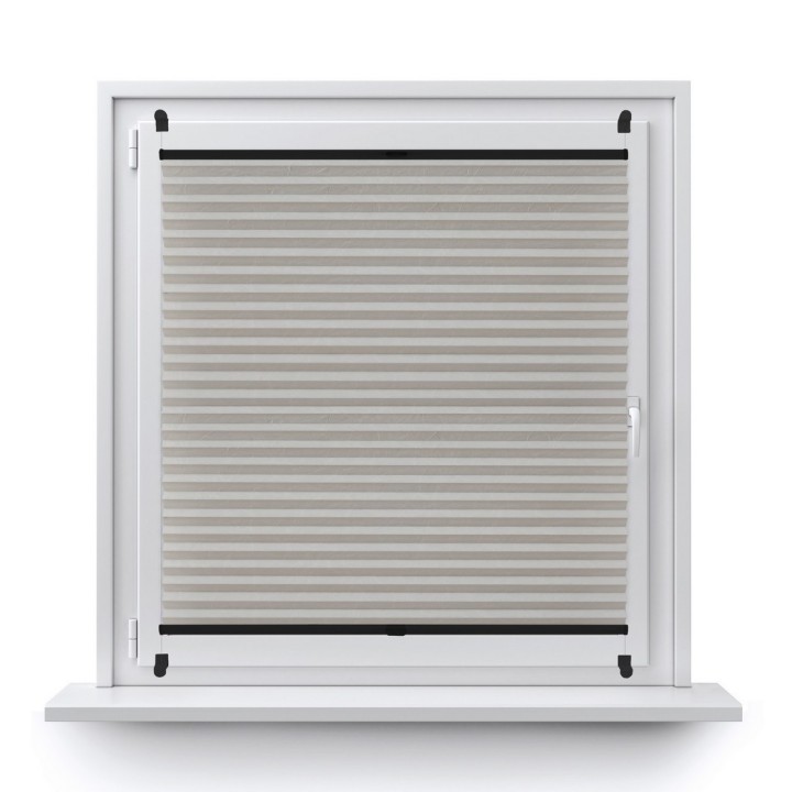 Plisa bezinwazyjna Gnieciona Przyciemniająca Jasna Szara Cp7040