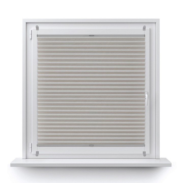 Plisa bezinwazyjna Gnieciona Przyciemniająca Jasna Szara Cp7040