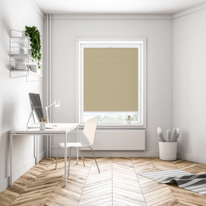 Plisa bezinwazyjna Plaster miodu Zaciemniająca Miodu Beżowa Ad7002