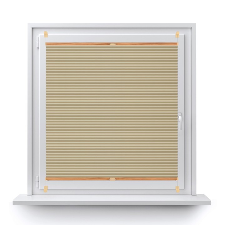 Plisa bezinwazyjna Plaster miodu Zaciemniająca Miodu Beżowa Ad7002