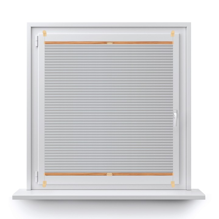 Plisa bezinwazyjna Plaster miodu Zaciemniająca Miodu Biała Ad7001