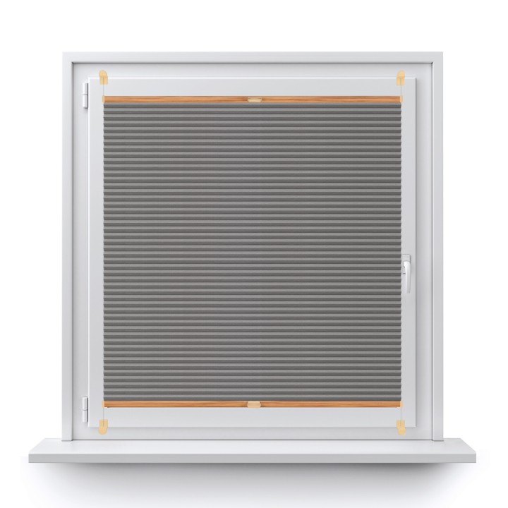 Plisa bezinwazyjna Plaster miodu Zaciemniająca Miodu Ciemnoszara Ad7005