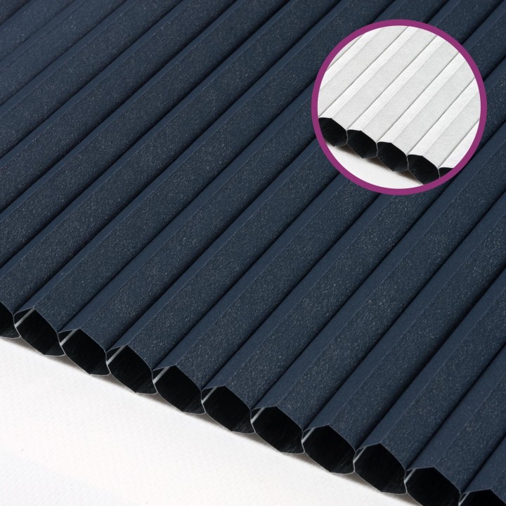 Plisa bezinwazyjna Plaster miodu Zaciemniająca Miodu Grafitowa Ad7003