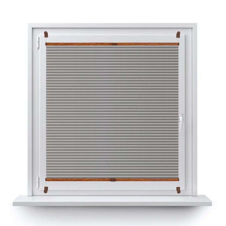 Plisa bezinwazyjna Plaster miodu Zaciemniająca Miodu Szara Ad7006