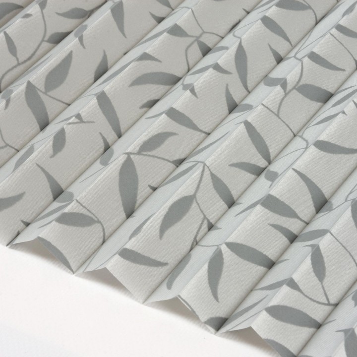 Plisa bezinwazyjna Z nadrukiem Przyciemniająca Szara 1002