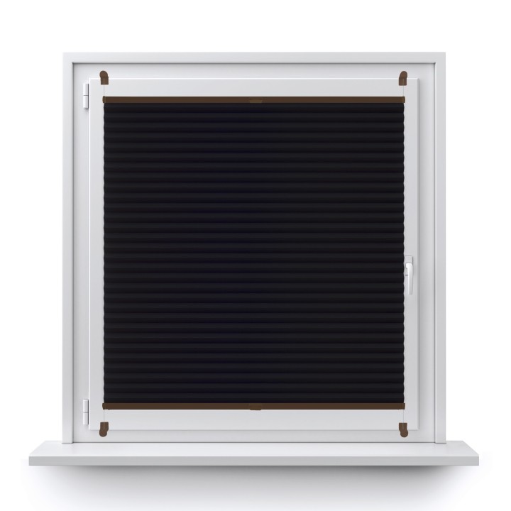 Plisa bezinwazyjna Basic Premium Przyciemniająca Czarna 113