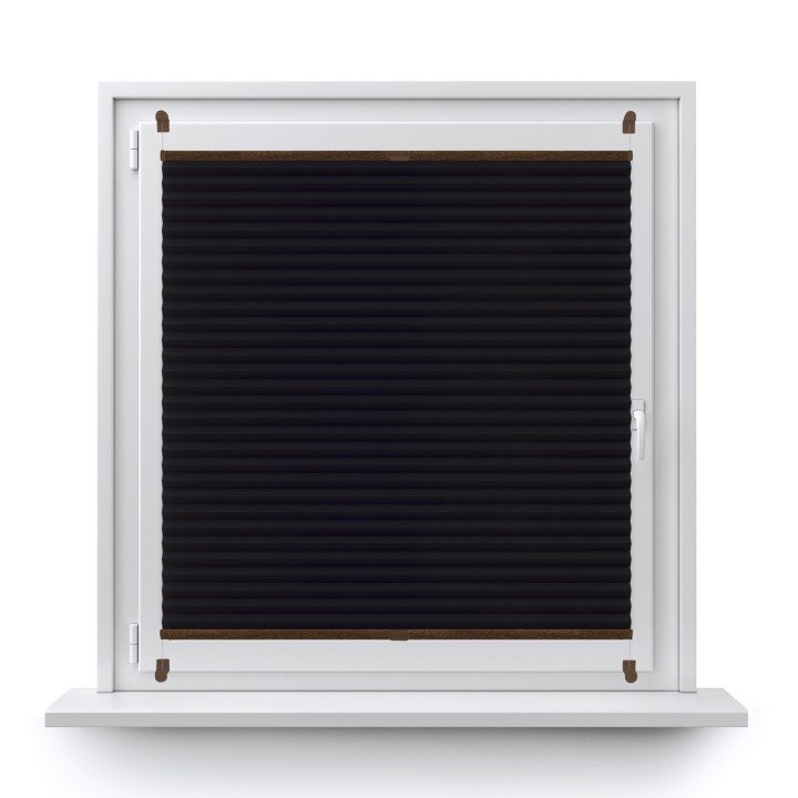 Plisa bezinwazyjna Basic Premium Przyciemniająca Czarna 113