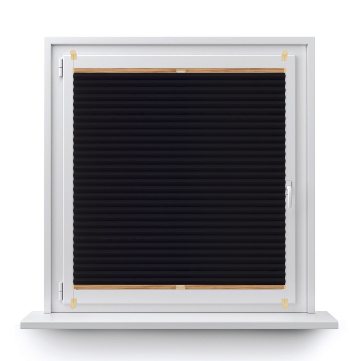 Plisa bezinwazyjna Basic Premium Przyciemniająca Czarna 113