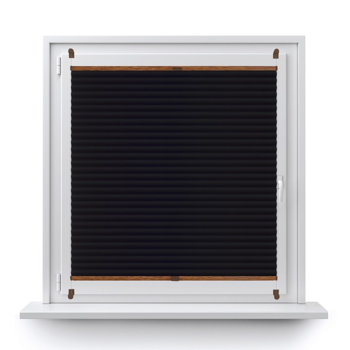 Plisa bezinwazyjna Basic Premium Przyciemniająca Czarna 113