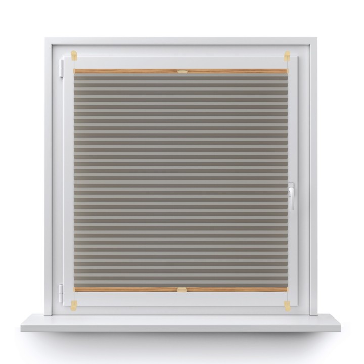 Plisa bezinwazyjna Basic Premium Przyciemniająca Popielata 102