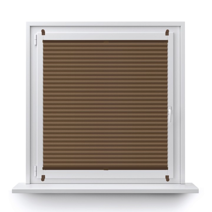 Plisa bezinwazyjna Premium Zaciemniająca Brązowa 802