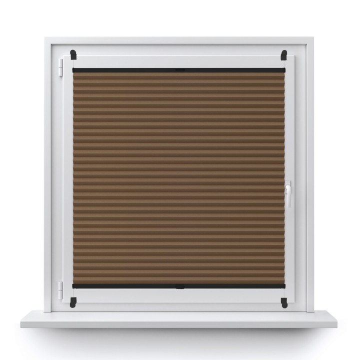 Plisa bezinwazyjna Premium Zaciemniająca Brązowa 802