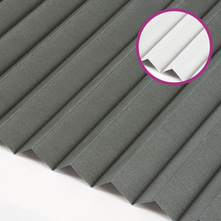 Plisa bezinwazyjna Premium Zaciemniająca Srebrna 903