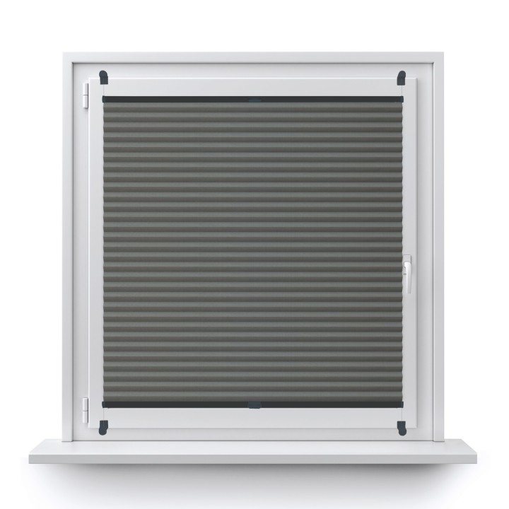 Plisa bezinwazyjna Premium Zaciemniająca Srebrna 903